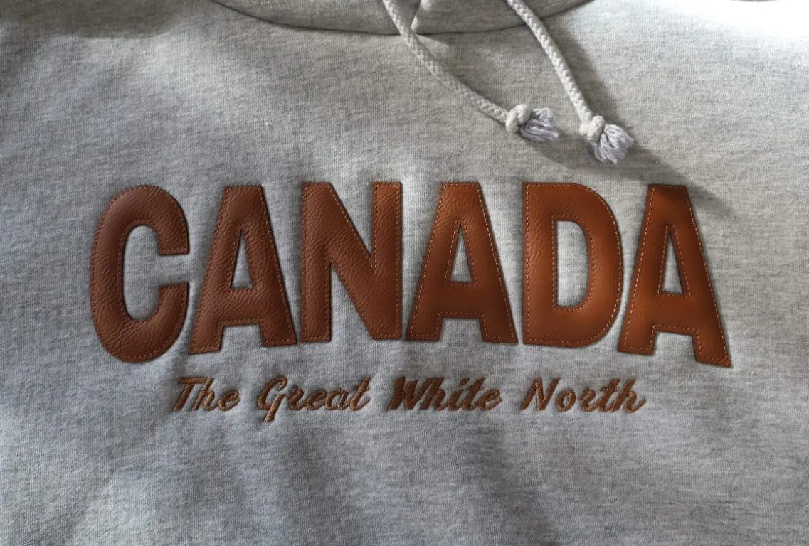 Faux Leather/Suede Applique