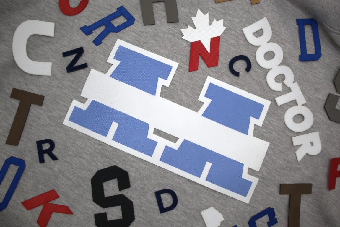 applique shirt with alberta print