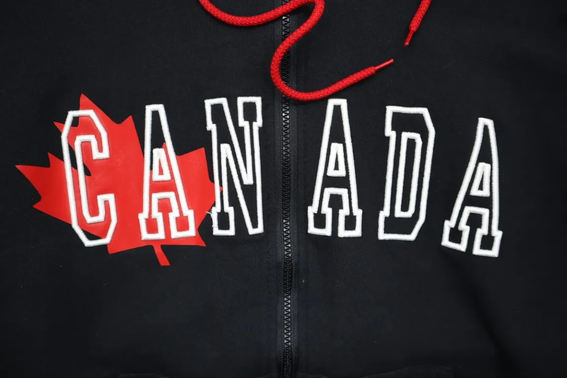 Split Front Embroidery